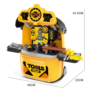 ست اسباب بازی میز ابزار 2 در 1 چمدانی کودک Tools Set Kit Toys_اسباب بازی مشاغل